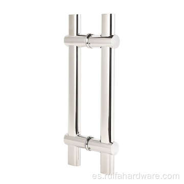Manijas de tracción de acero inoxidable para puertas de vidrio